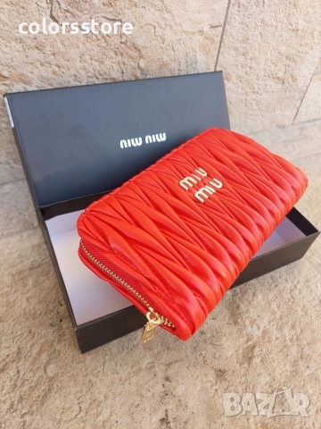Двоен портфейл MiuMiu код SG-P101, снимка 4 - Портфейли, портмонета - 41851429