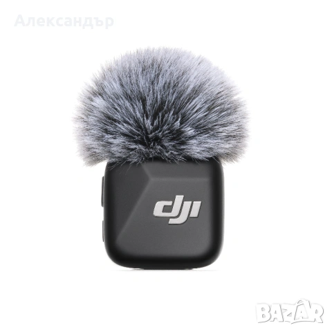 🎙️ DJI Mic Mini (Infinity Black) + Charging Dock - Като Нов!