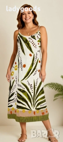 Рокли - лятна , плажна.Лен.Модел R 19.