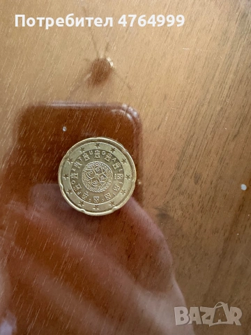 Португалски цент запазен 2002 година , снимка 2 - Други инструменти - 53835254