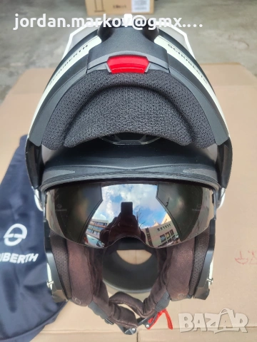 Модуларна каска Шуберт Schuberth Е1 M за мотор / мотоциклет, снимка 9 - Аксесоари и консумативи - 53582643