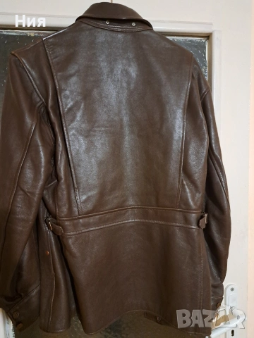 Кожено яке, снимка 5 - Якета - 54000410