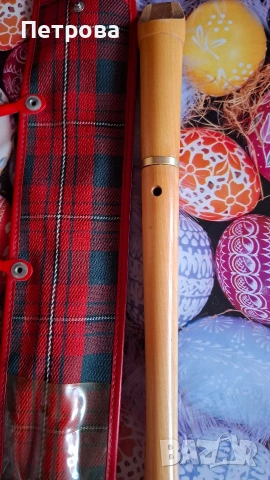 Дървена блокфлейта Moeck, снимка 3 - Антикварни и старинни предмети - 54153171