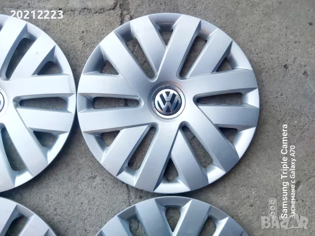 4 броя Оригинални тасове за VW POLO 15, снимка 4 - Аксесоари и консумативи - 49774621