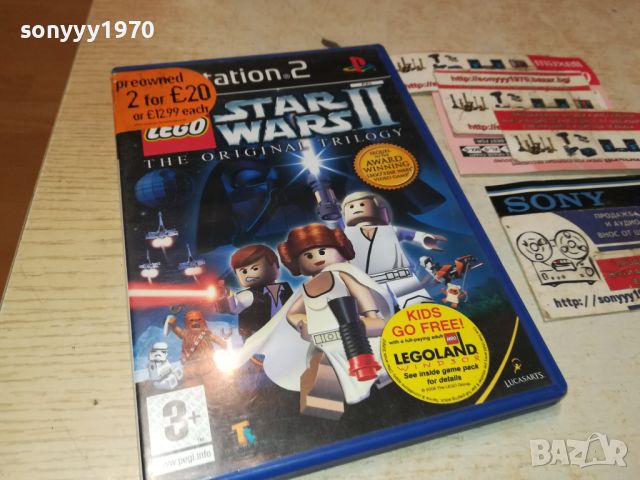 STAR WARS II LEGO PS2 GAME 1007241534, снимка 8 - Игри за PlayStation - 46537502