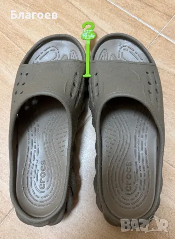 Нови оригинални  Crocs Echo Unisex Slides 26,5 см 41/42 номер, снимка 1 - Джапанки - 49033696