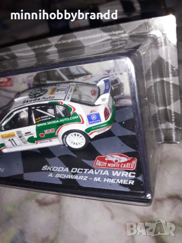 Skoda Octavia WRC Renault 11 Turbo Ford Sierra RS Cosworth 1.43 Eaglemoss Rally Monte Carlo, снимка 10 - Колекции - 46572474