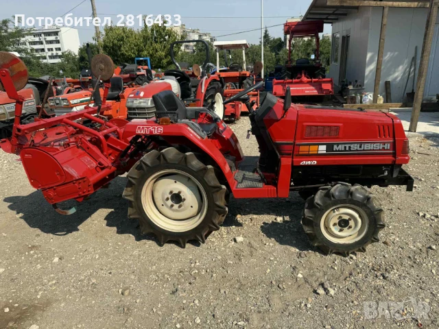 Трактор MITSUBISHI MT16 4x4, снимка 4 - Селскостопанска техника - 50951540