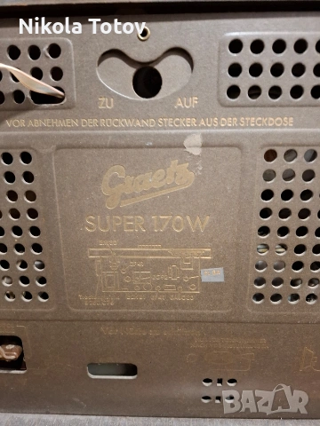 Продава се старинно дървено радио . , снимка 7 - Антикварни и старинни предмети - 53597307