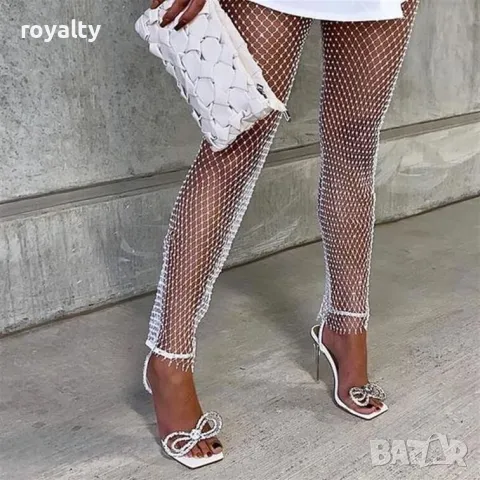 Сандали на ток - бял лак , снимка 2 - Сандали - 49901170