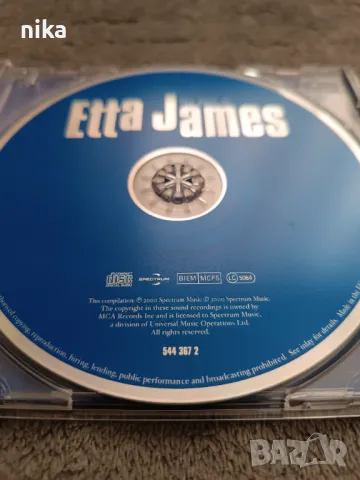 ETTA James The Best of , снимка 3 - CD дискове - 47730509