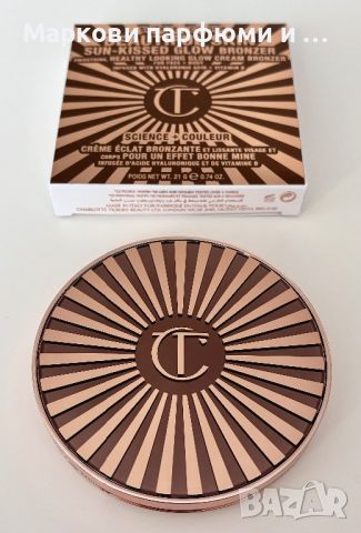 BRONZER - Charlotte Tilbury грим, бронзант кремообразен с блестящи частици, чисто нов , снимка 1 - Декоративна козметика - 45843995