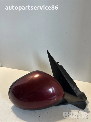 дясно предно странично огледало за Fiat 500L 1.3 M-Jet, 2013 г., червено/бордо, снимка 2 - Части - 53151171