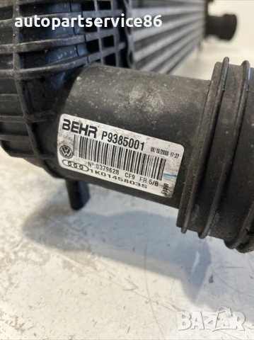 Радиатор за интеркулер за Volkswagen Scirocco 2.0 Tsi (2008) 1K0145803S, снимка 3 - Части - 54166005