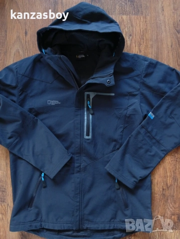 national geographic nordic nano technology - мъжко софтшел яке КАТО НОВО р-р XL