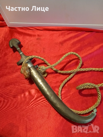 Стара Кама  Кумая  Ханджар, Сребро, снимка 4 - Антикварни и старинни предмети - 52329537