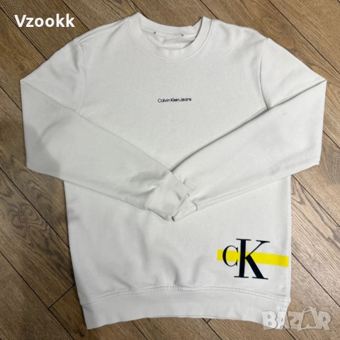 Мъжка блуза Calvin Klein | S M, снимка 2 - Блузи - 53697159