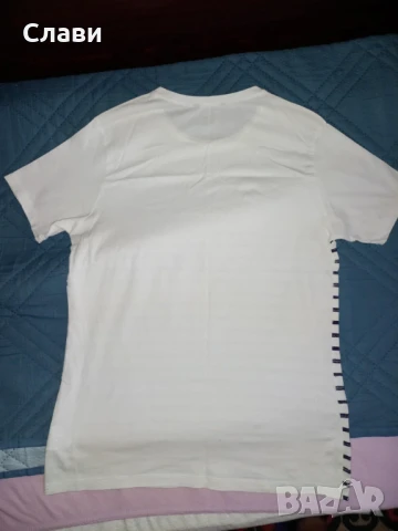 Мъжка Бяла Тениска LCW - Regular Fit, снимка 3 - Тениски - 50475986