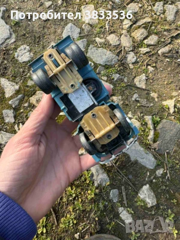 Старо СССР Руско камионче МАЗ самосвал 1:43, снимка 4 - Колекции - 53672829