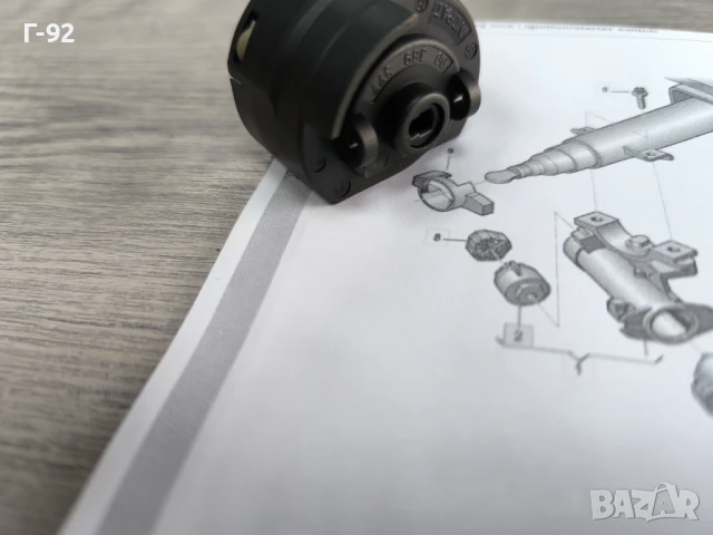 914852 GM 90 389 377 **NEU*** **GM***Запалителен / стартов ключ***, снимка 5 - Части - 50582102