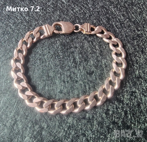 сребърна гривна - 9, снимка 10 - Гривни - 54304066