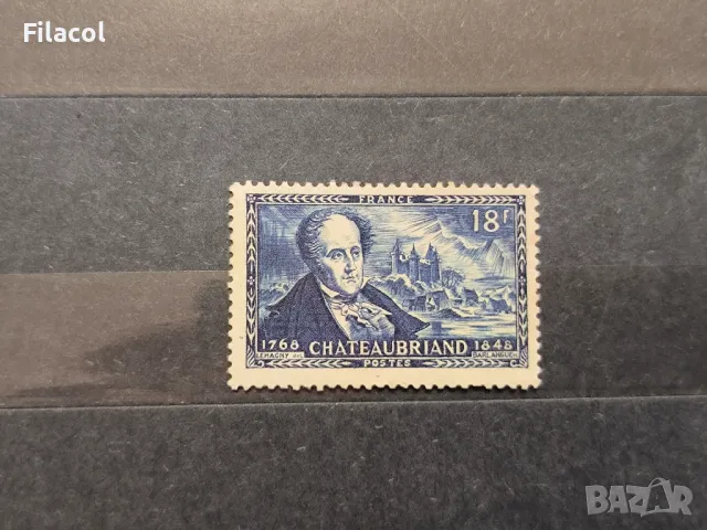 Франция Личности 1948  Шатобриан