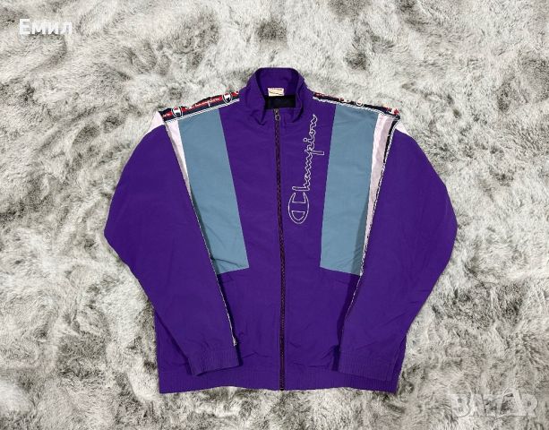 Оригинално горнище Champion Reverse Weave Full Zip Jacket, Размер M, снимка 2 - Спортни дрехи, екипи - 46717360