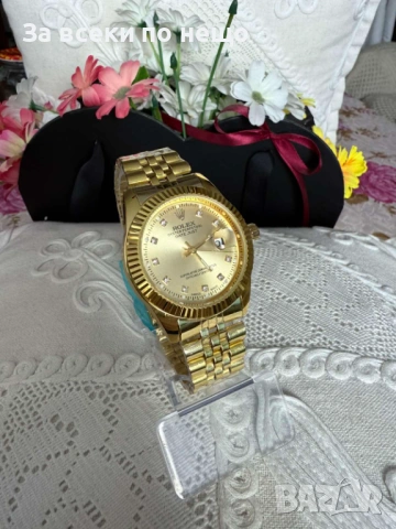 Rolex Мъжки Часовник С Кварцов Механизъм - Налични Различни Цветове Код AT-17, снимка 12 - Мъжки - 53310878