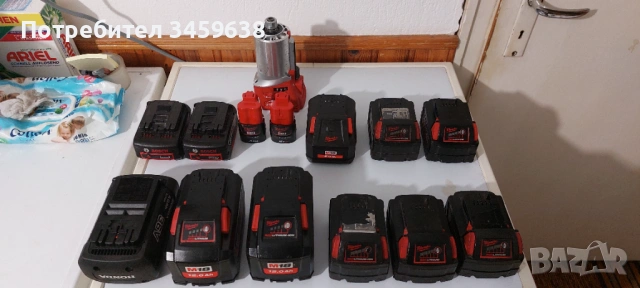 Батерии MILWAUKEE,BOSCH и HONDA