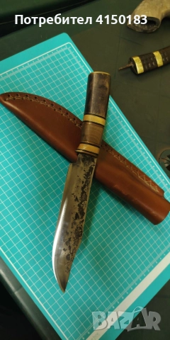 кован нож от ШХ15 , снимка 5 - Ножове - 52860783