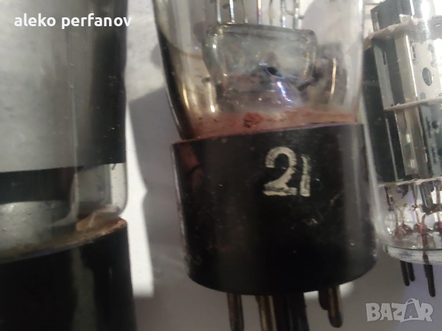 Радио лампи, стари, снимка 2 - Радиокасетофони, транзистори - 52252848