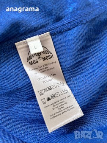 Нов цветен прекрасен панталон Zara & топ Mos Mosh в наситен син цвят , снимка 6 - Панталони - 45446207