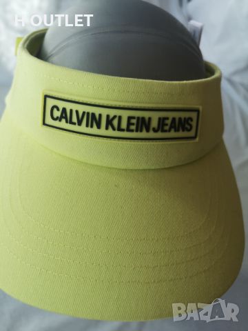 Оригинална плажна козирка CALVIN KLEIN OS /558/, снимка 2 - Шапки - 46508019