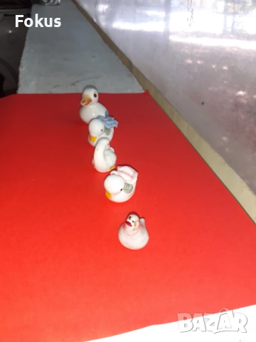Лот много красиви фигури патета миниатюри порцелан, снимка 4 - Антикварни и старинни предмети - 53422466