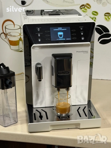 Кафемашина кафе автомат delonghi Primadonna CLASS с гаранция, снимка 2 - Кафемашини - 54303738