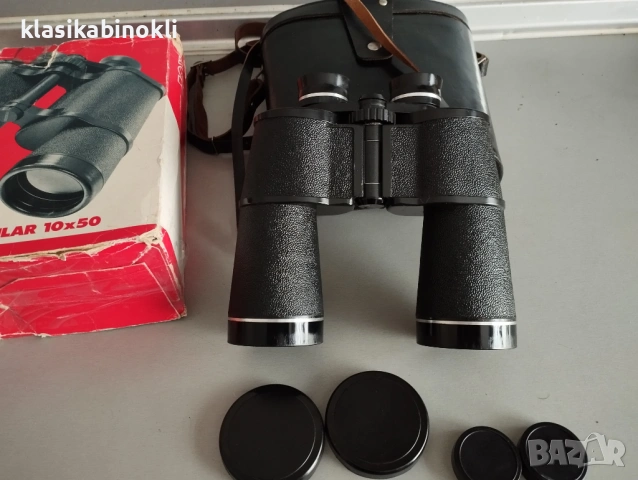 ТОП Съветски Бинокъл БПЦ 10 х 50 --TENTO--MADE IN СССР-КАТО НОВ, снимка 8 - Екипировка - 53211282