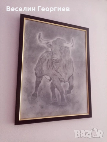 Картина "Корида", снимка 2 - Картини - 53349259