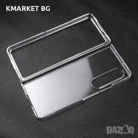 Samsung Galaxy Z Fold4 Transparent /TPU Силиконов Калъф, снимка 3 - Калъфи, кейсове - 48464197