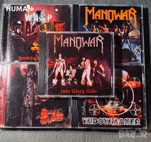 W.A.S.P. - Manowar - Widowmaker, снимка 1 - CD дискове - 49509468