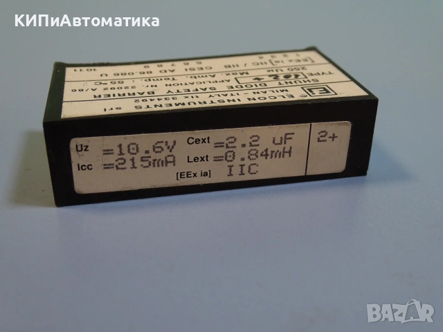 бариерна защита ELCON 102+ Shunt Diode Safety Barrier EEx 250Um, снимка 5 - Резервни части за машини - 54193409