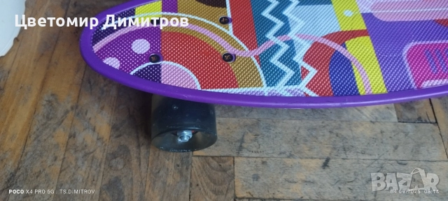 Скейтборд тип Пени борд, снимка 2 - Скейтборд, ховърборд, уейвборд - 51600360