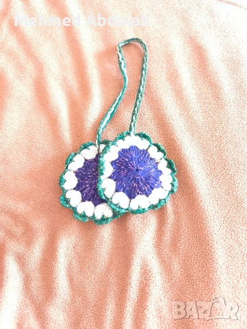 Ръчно плетена ръкохватка за горещи съдове, снимка 3 - Аксесоари за кухня - 54244186