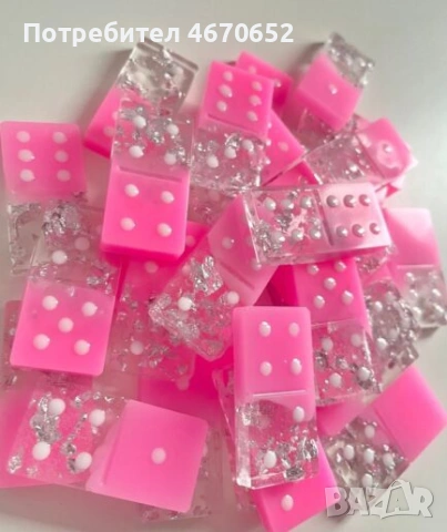 Домино от епоксидна смола , снимка 2 - Ръчно изработени сувенири - 53046692