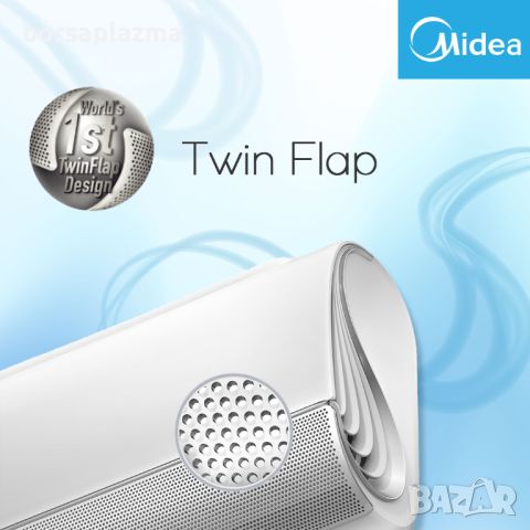 Инверторен стенен климатик Midea Breezeless MSFAAU-12HRFN8-I, снимка 14 - Климатици - 37140098