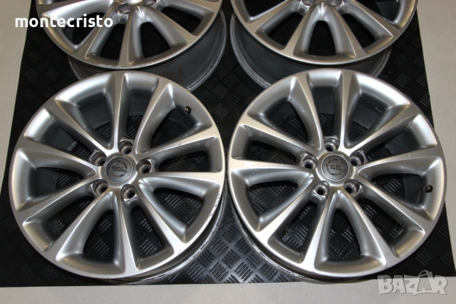Алуминиеви джанти Opel Astra J (2009-2016г.) 18 цола 5x115 70.2 / 13259251, снимка 3 - Гуми и джанти - 53932151