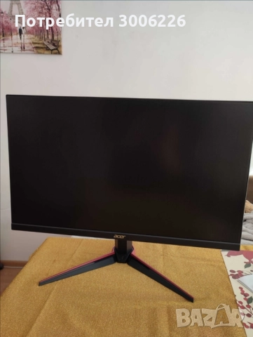 Геймърски Монитор Acer VG240Y 24 инча , снимка 2 - Монитори - 52642593