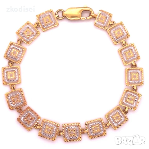 Златна дамска гривна 7,98гр. 17,3см. 22кр. проба:916 модел:32665-6