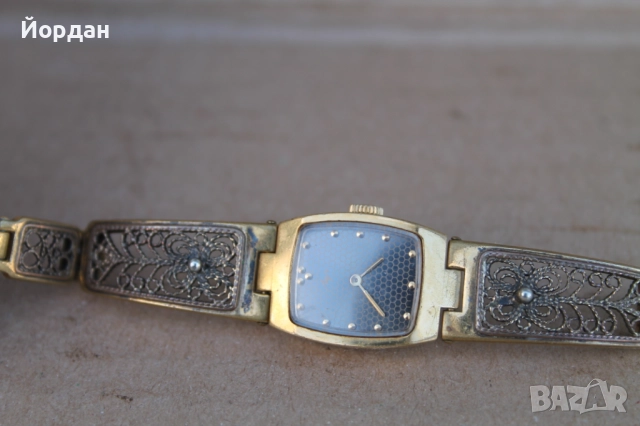 СССР дамски позлатен часовник ''ЛЪЧ'' /17 камъка/ , снимка 4 - Дамски - 52308435