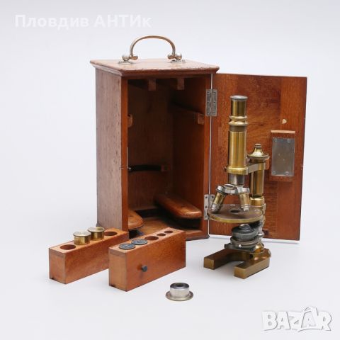 1893 година.! Микроскоп ERNST LEITZ WETZLAR, снимка 8 - Антикварни и старинни предмети - 45673386