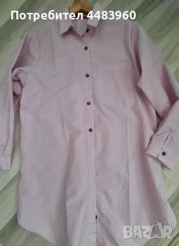 Дамска рокля риза, снимка 2 - Рокли - 51385479